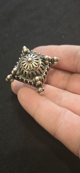 Inel argint masiv reglabil