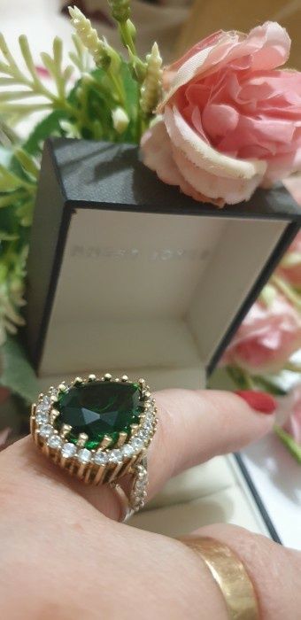 Inel argint aurit stil Hurrem