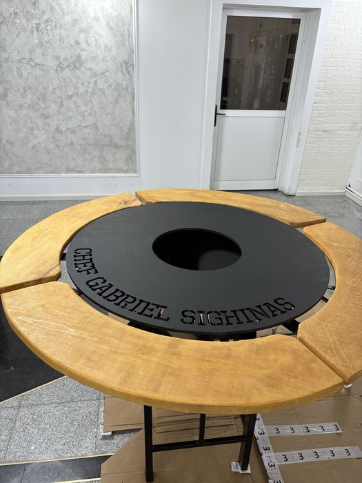 Gratar plita otel corten