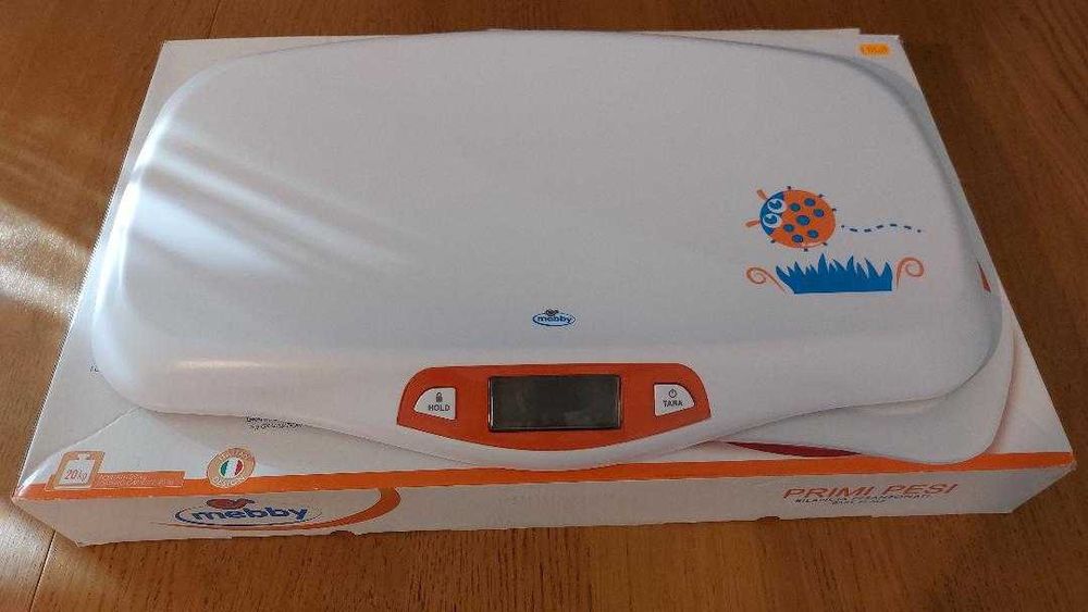 Vand Cantar digital pentru bebelusi, 0-20 kg, Mebby