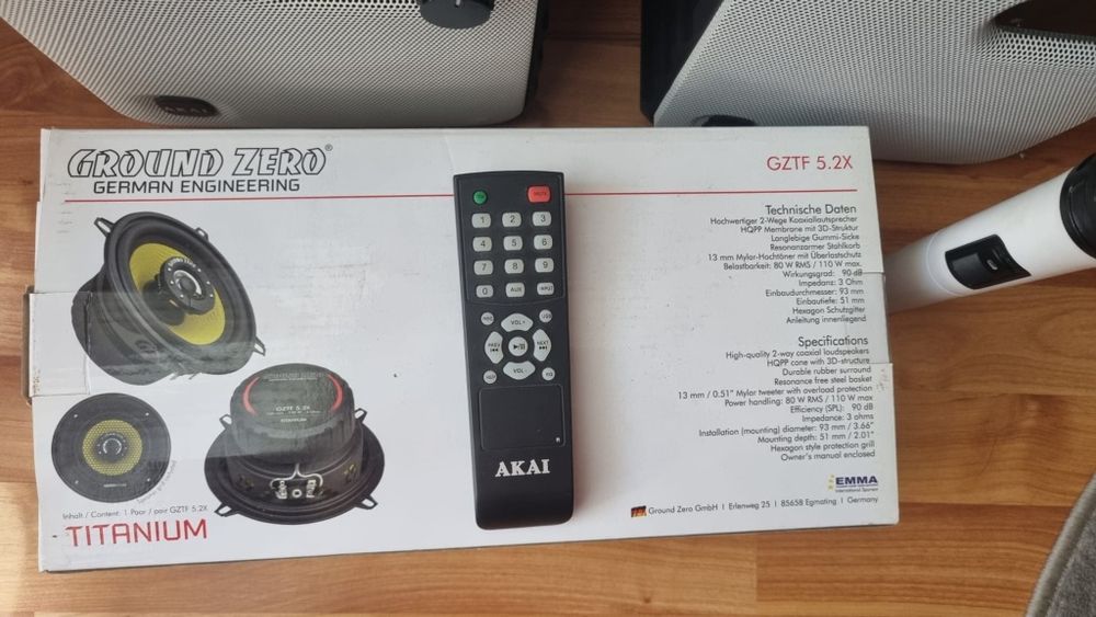 Boxa karaoke portabila Akai abts-t5