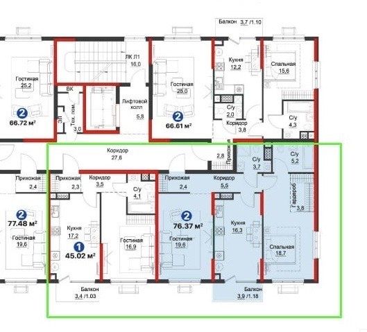 Квартира 2х комнатная 77м2 NRG Maftun Makon ул А.Навоий/ Продажа