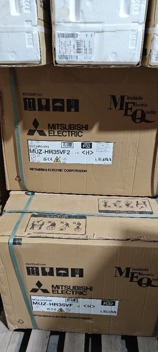 Нов Mitsubishi Electric 12 000 BTU с Wi-Fi – MSZ/MUZ-HR35VF2 – Пловдив