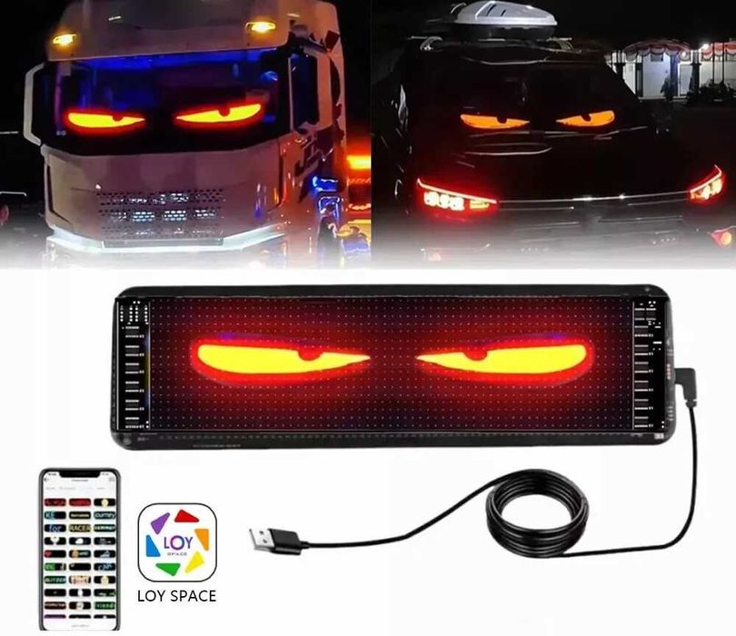 Динамичен LED дисплей Devil Eyes А223