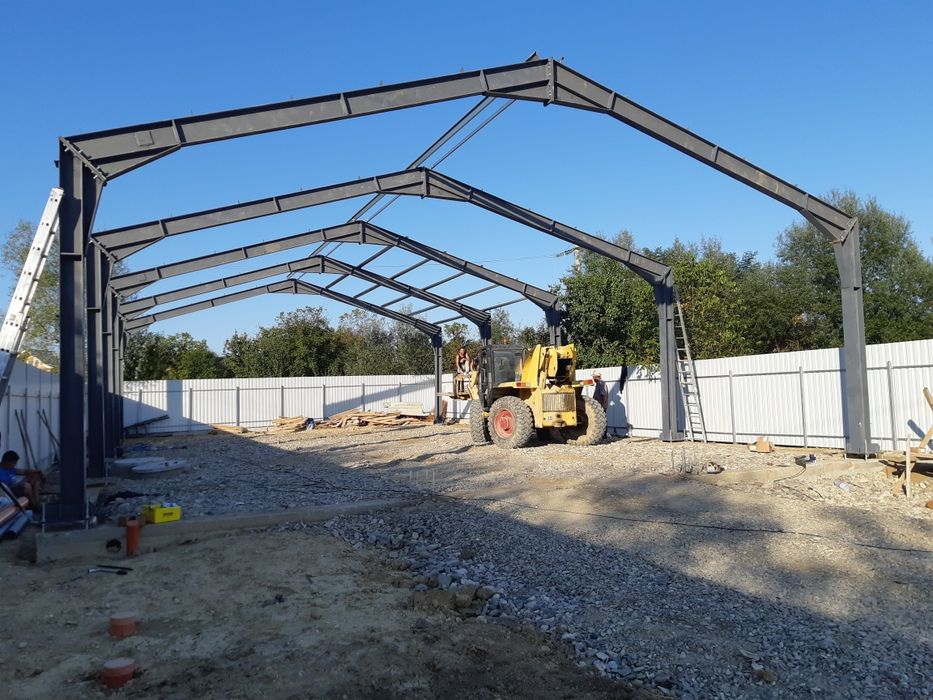 ,hale metalica  structura Avem si  pe stoc