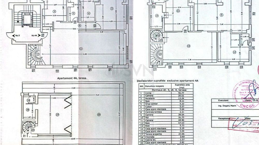 Triplex - 6 camere I Terasa 75 mp I View Superb I De vanzare