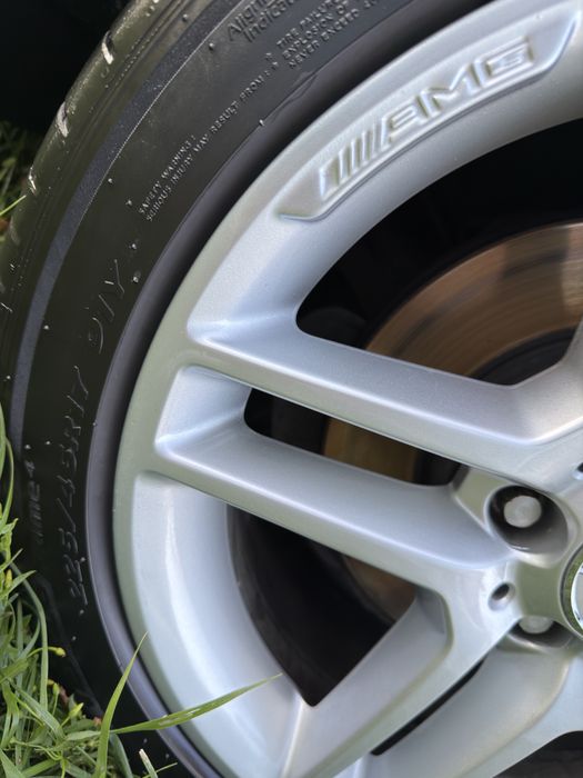 Продавам оригинални AMG джанти за Мерцедес W204 с гуми / 17 цола Спорт пакет