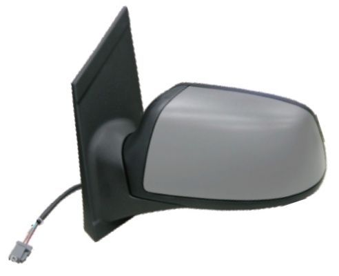 Oglinda exterioara Ford Focus 2 (Da), 11.2004-01.2008, Stanga, reglare electrica; grunduita; incalzita; geam convex; cromat; 5 pini