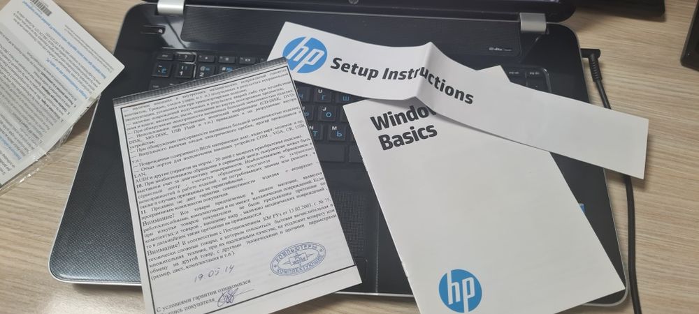HP Pavilion notebook sotiladi core i3 inside