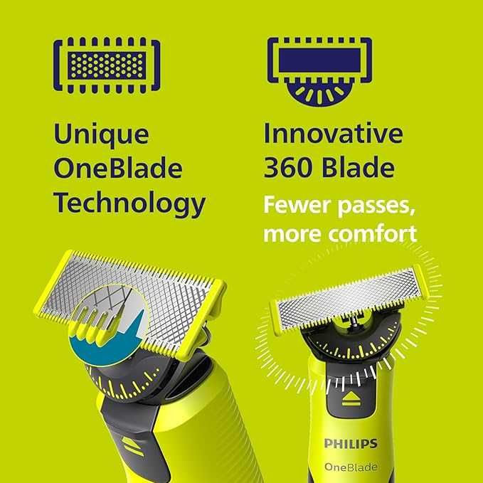 Хибридна самобръсначка за брада и тяло Philips OneBlade 360 QP4631/65