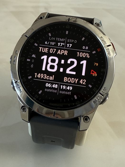 Smartwatch Garmin Epix 2 amoled display