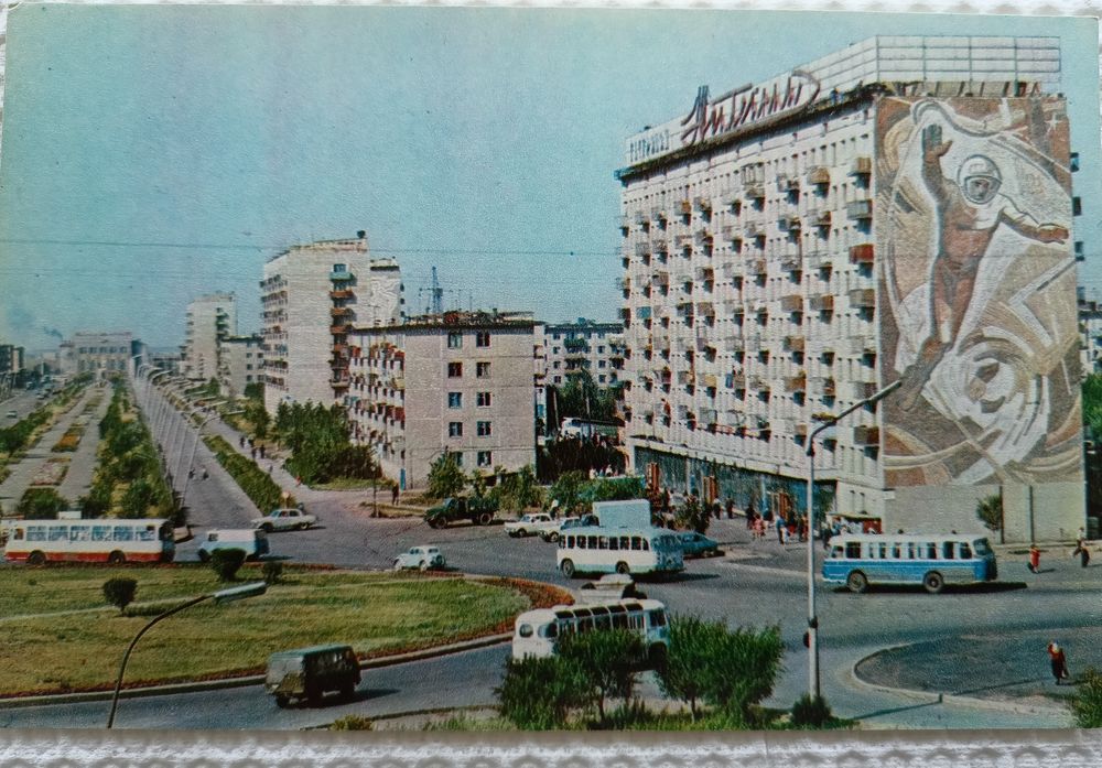 Фото-открытки Караганда 1972г