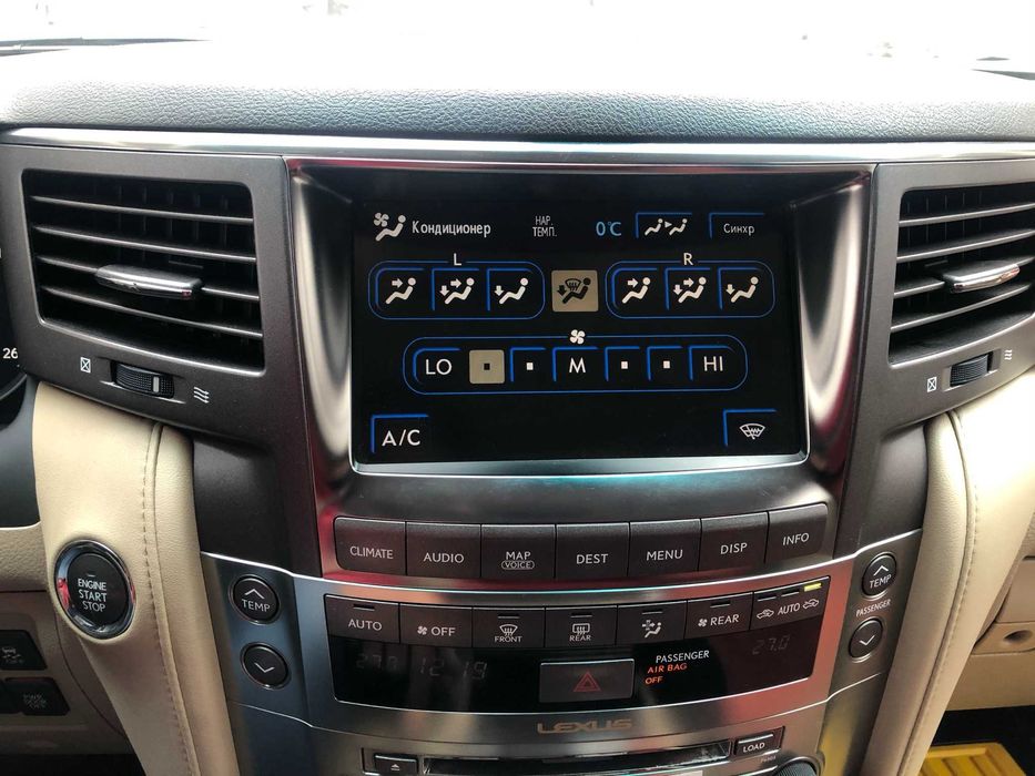 Блютус Музыка в LEXUS LX570