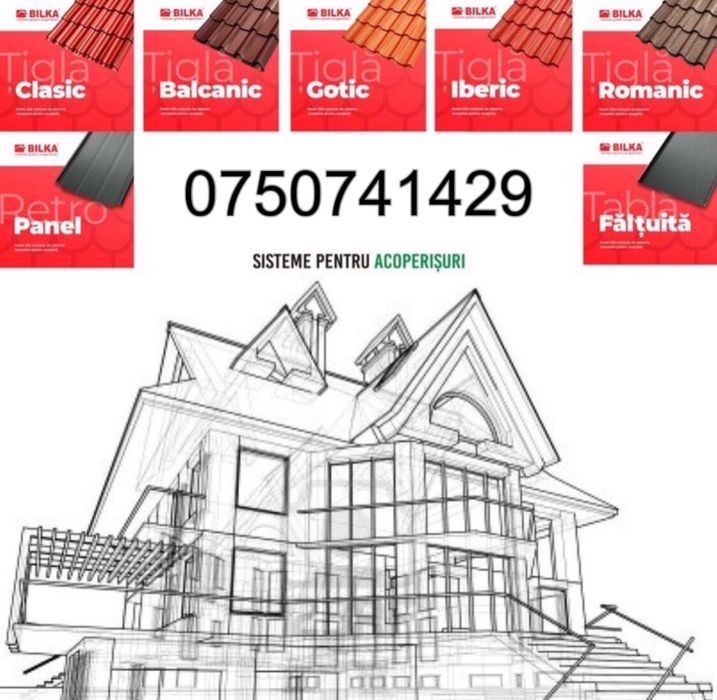 Tigla Metalica 20% Reducere