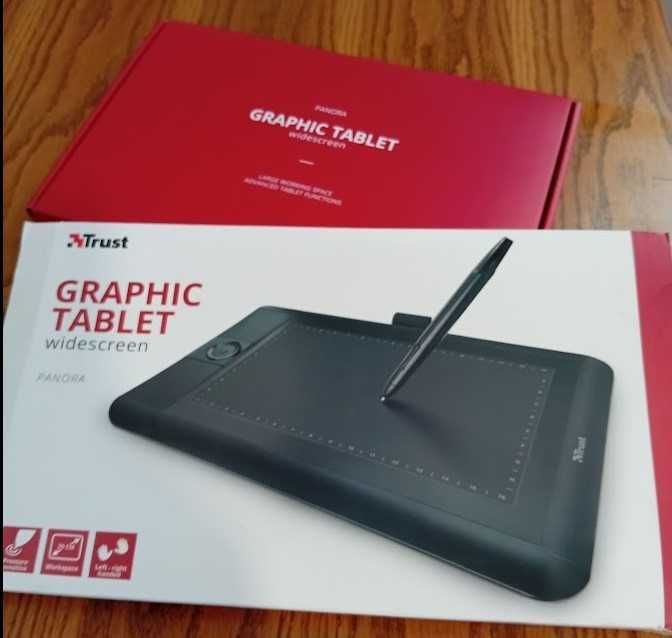 Tabletă grafică Trust Panora Widescreen – Nouă, în cutie