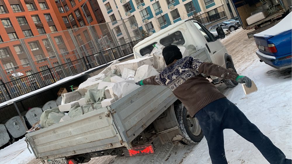 Вывоз мусора заезд в паркинг