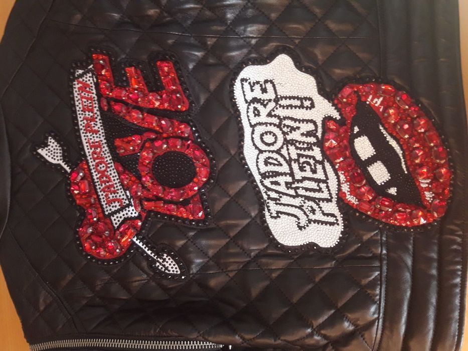 Куртка "PHILIPP PLEIN" (кожа)