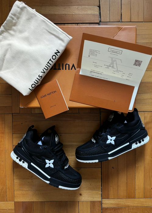 Adidași Louis Vuitton Skates negri