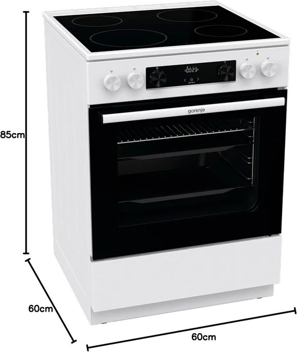 Nou sigilat Aragaz Electric Gorenje 71l cu plita vitroceramica OT62