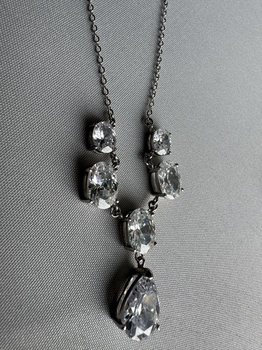Colier din argint si swarovski