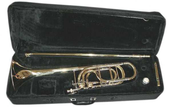 Trombon Bass Karl Glaser 2 ventile Bb/F/Eb & Bb/F/D