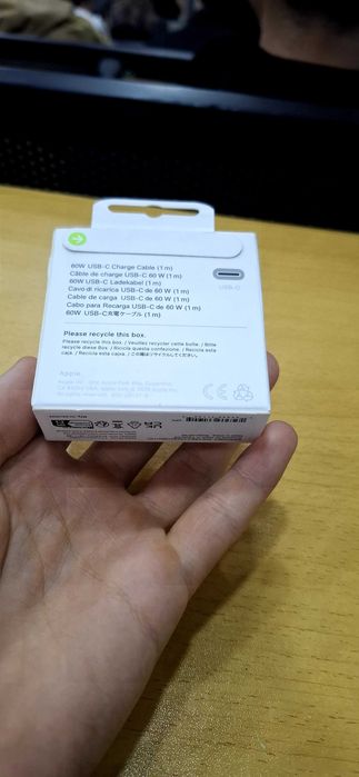 Iphone uchun orginal 2 tomonlama type C usb kabel