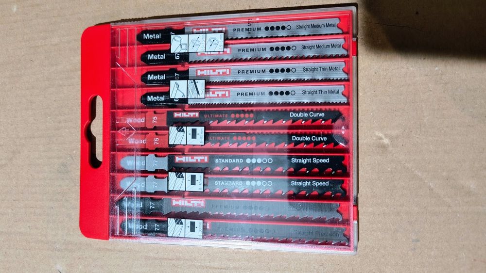 Hilti ножове за саблен трион и зеге