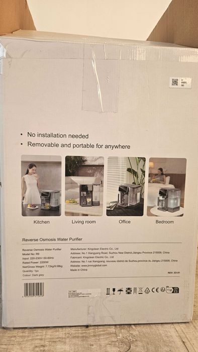 Purificator de apa cu osmoza inversa JIMMY R9