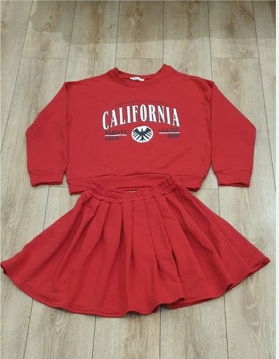 Tricou maneca lunga cu fusta