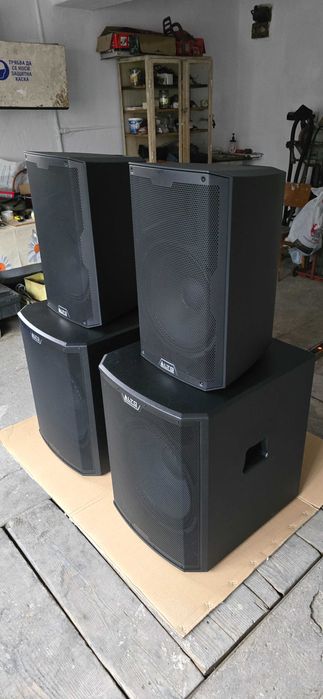 Като нови- 2х 18 субуфери Alto- TS18S + 2х 15 топове Alto TS- 415