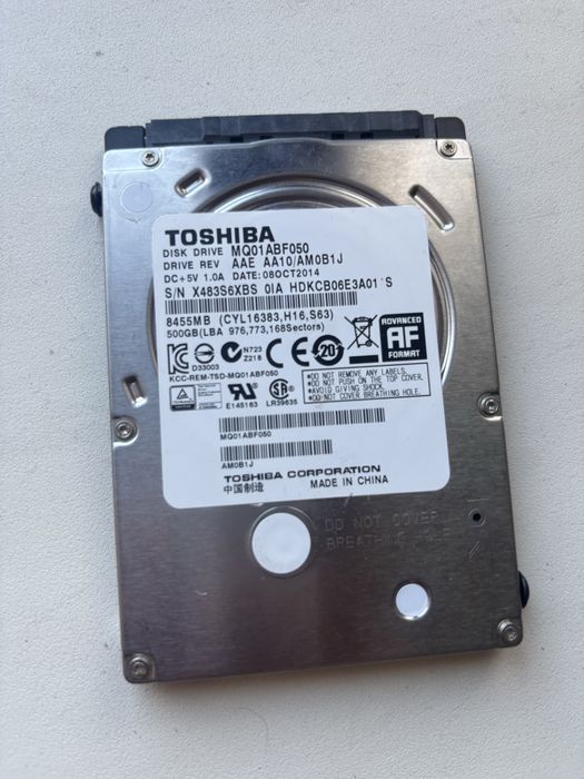 Продам жесткий диск 500 гб