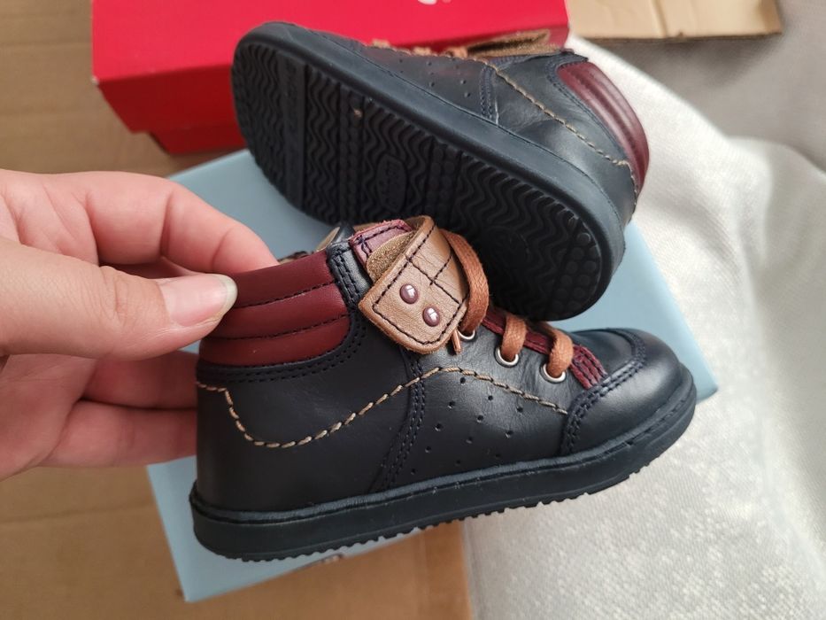 Ghete primavara Chicco baietel marimea 22 piele