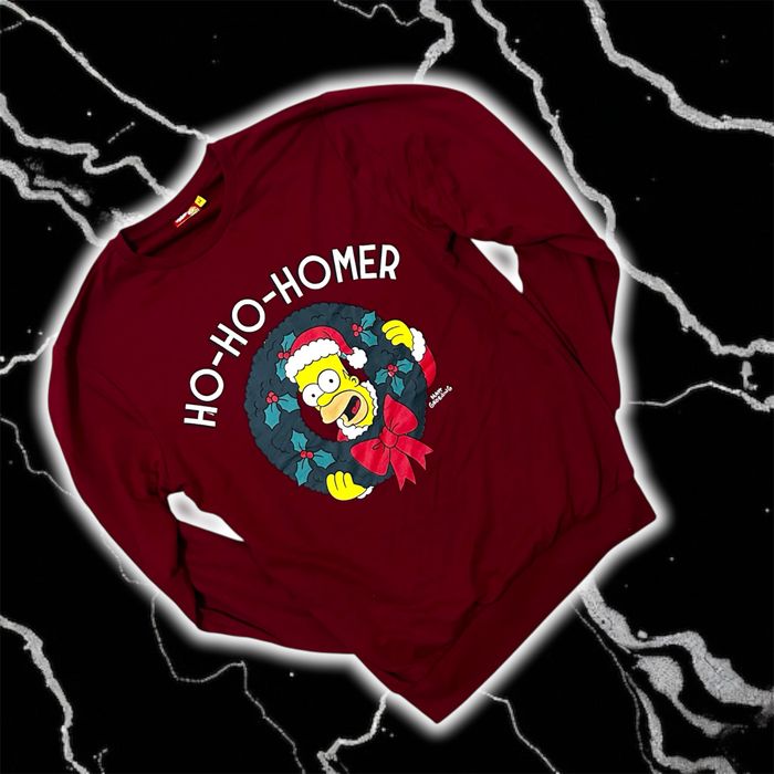 Bluza Crăciun The Simpsons - Ho-Ho-Homer - mărime M
