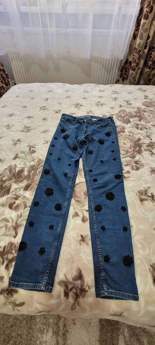 Blugi damă h&m,albastri