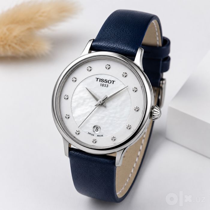 Оригинальные новые Tissot Odaci женские часы с бриллиантами Швейцария