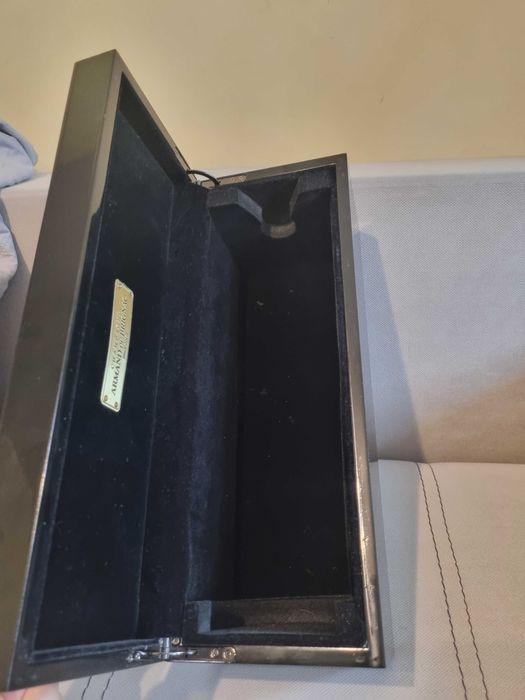 Cutie ornament, decorativa, din lemn lacuit.