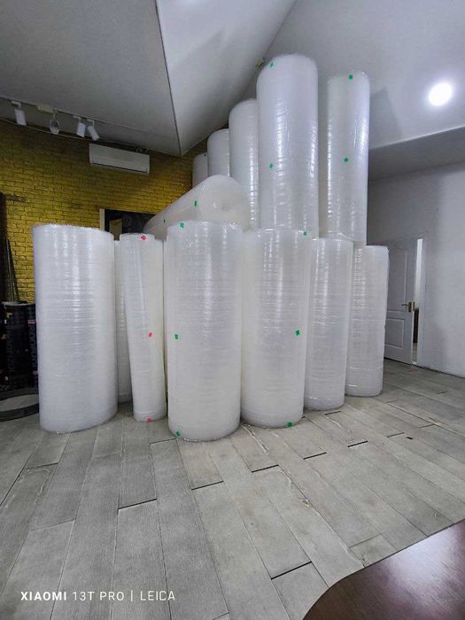 Пузырчатая Плёнка 2х слойная для упаковки Пупырка упаковочный!