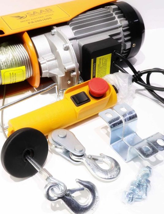 Elektr tall, telefer, lebyotka, тал, лебёдка 500/1000 кг