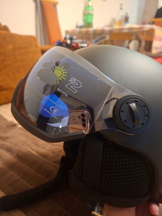 Ски каска Salomon orka visor s2