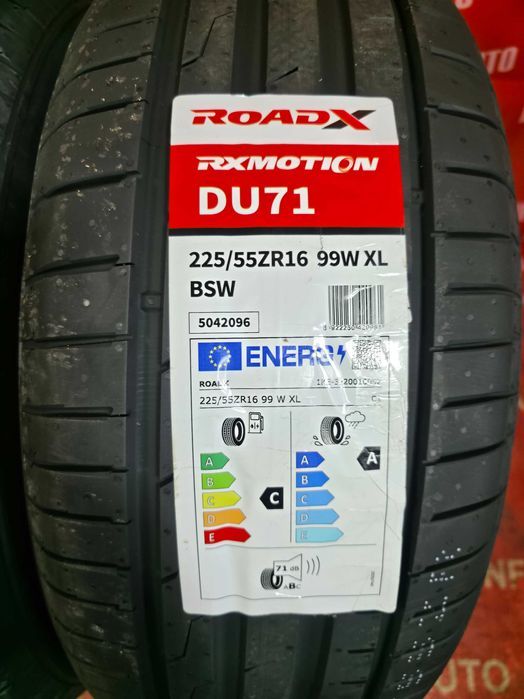 anvelope de vara - 225/55/16 - roadx - noi - dot 4923 !