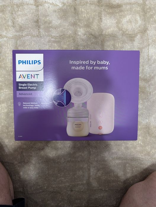 Vând pachet complet pompa automată san Philips sigilat, neutilizat