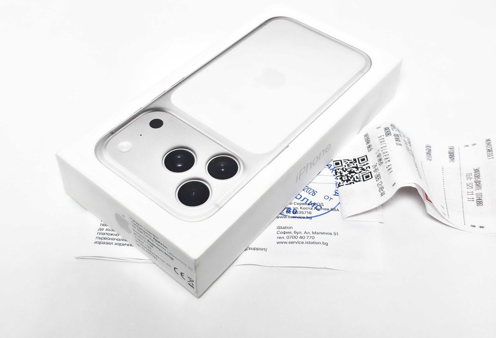 НОВ•iPhone 17 Pro 512GB Silver•Гаранция