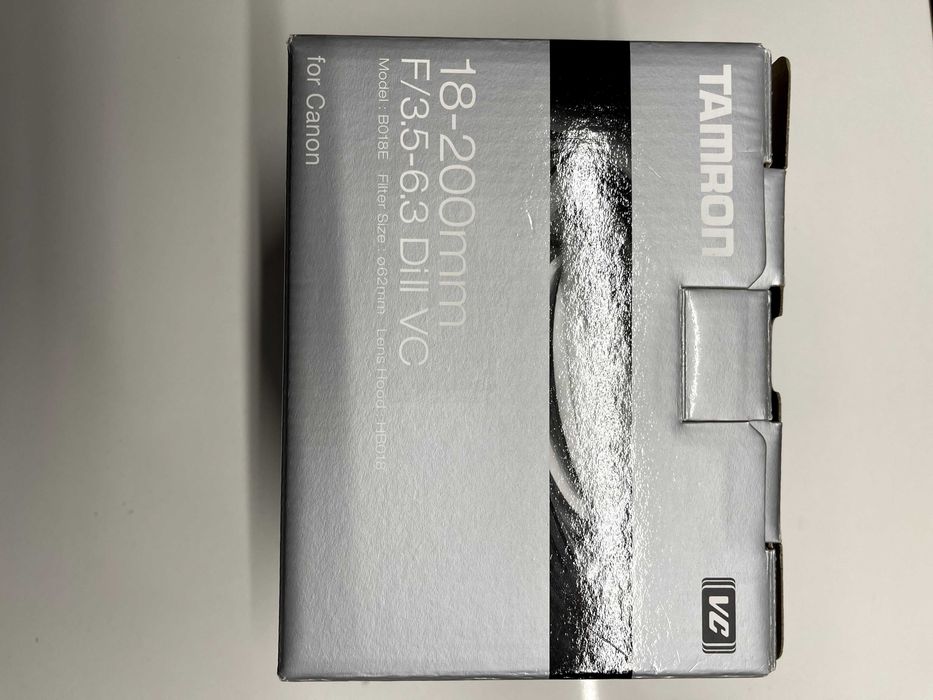 Tamron 18–200mm f/3.5–6.3 Di II VC – Obiectiv All-in-One pentru Canon