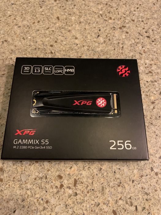 M.2 накопитель adata xpg gammix s5 256гб