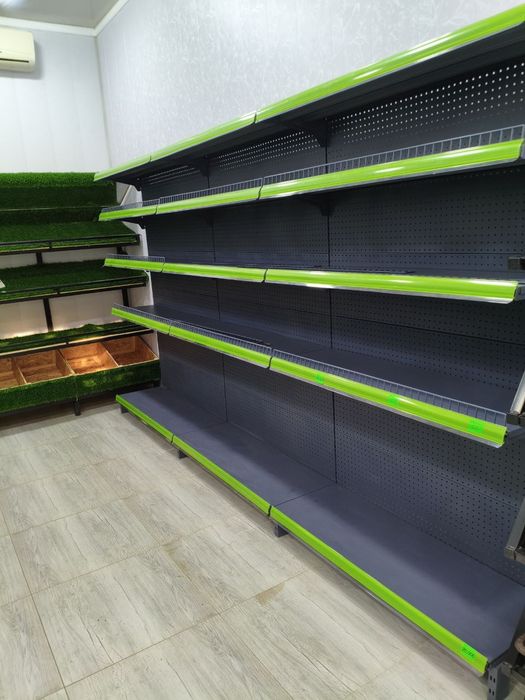Стелаж витрина размер 3,60м энига, 2,05 буйига  Даставка хизмати текин