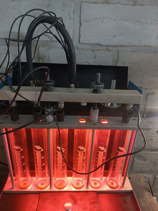 Чистка  форсунок