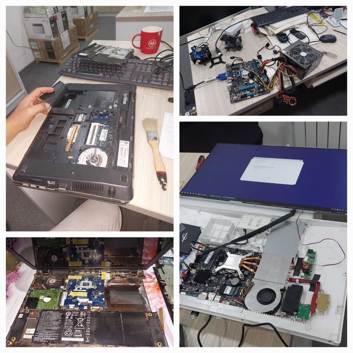 Установка Windows Виндовс. Ремонт комп. Установка драйвер на принтер.