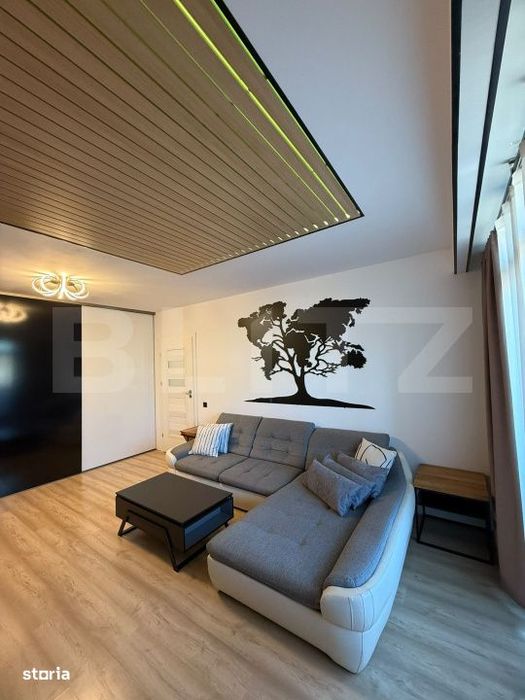 Apartament premium, la cheie, cu 2 camere decomandate, garaj, Soporulu