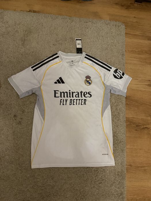 Tricou real madrid alb