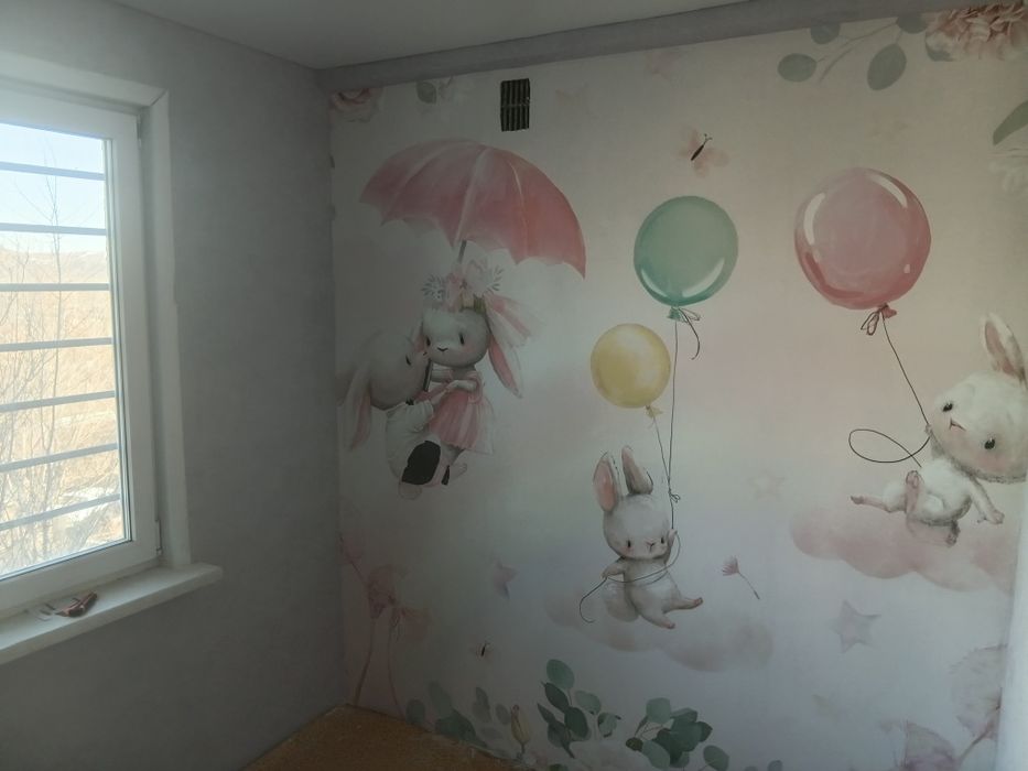 Поклейка обоев. Качественно